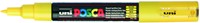 Verfstift Posca PC1MC extra fijn geel