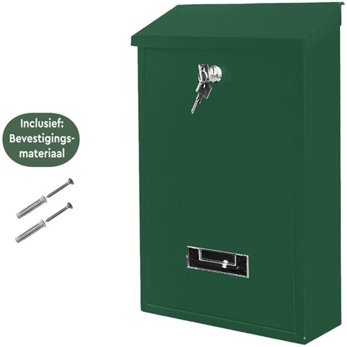 Brievenbus BRASQ PB100 Basic groen-1