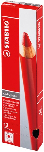 Kleurpotloden STABILO CarbOthello kalkpastel donker Engels rood-3