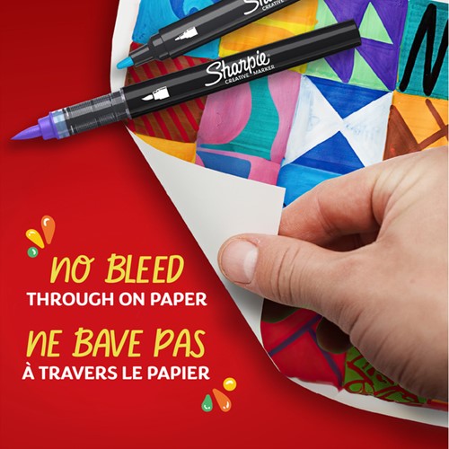 Viltstift Sharpie Creatieve marker assorti blister à 2 stuks-3