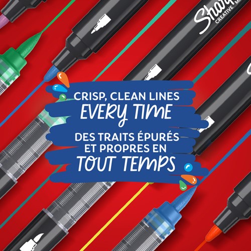 Viltstift Sharpie Creatieve marker assorti blister à 2 stuks-5