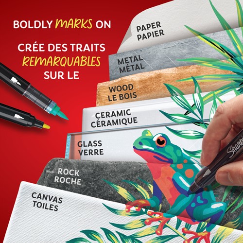Brushstift Sharpie Creatieve marker assorti blister à 5 stuks-1