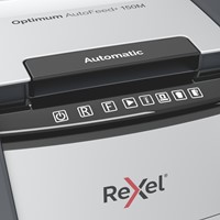 Papiervernietiger Rexel Optimum Auto+ 150M P5 snippers 2x15mm-3