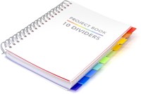 Projectboek Pukka Pad White B5 lijn 10-tabs 400 pagina's 80gr-2