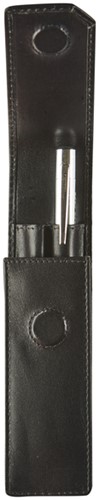 Pennenetui Maverick All Black 2-delig-2