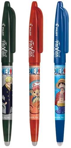 Rollerpen PILOT friXion Ball One Piece medium blauw-3