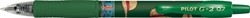 Gelschrijver PILOT G-2-07 One Piece medium groen