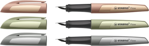 Vulpen STABILO Flow medium grijs-1
