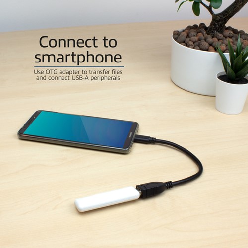 Kabel ACT USB 3.0 OTG USB-C male naar USB-A female-2