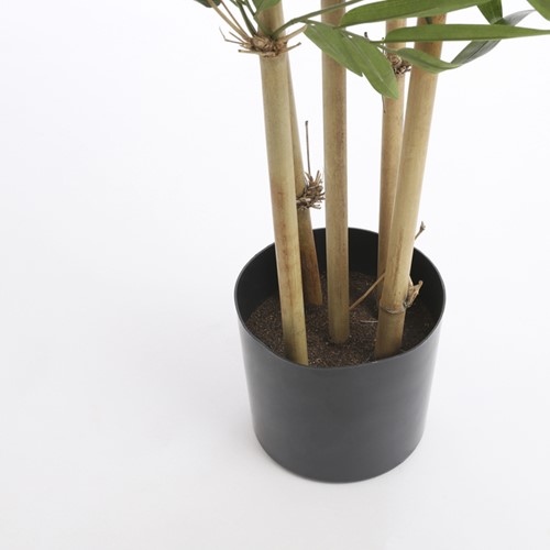 Kunstplant Mica Bamboe in plastic pot 150x75cm-2