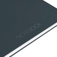 Spiraalblok Oxford International Notebook A4+ lijn zwart-1