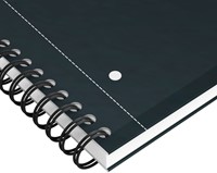 Spiraalblok Oxford International Notebook A4+ ruit 5X5mm zwart-2
