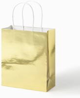 Cadeautas Folia goud kraft 18x21x8cm 7 stuks-2