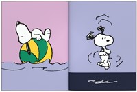 Schoolagenda 25-26 Lannoo Snoopy 1dag/1pagina met inserts lila-3