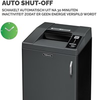 Papiervernietiger Fellowes Fortishred 3250SMC snippers 0,8x12mm-3