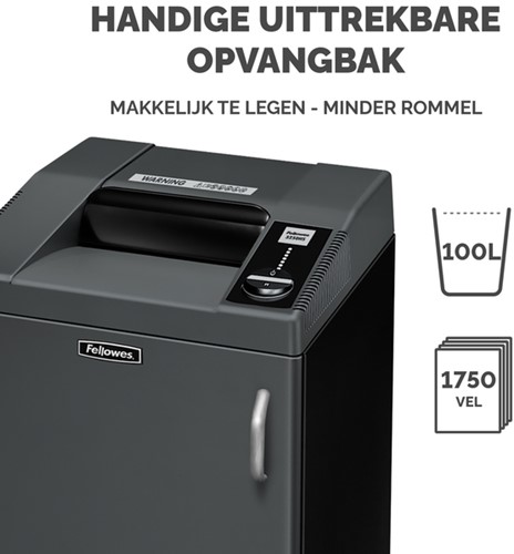 Papiervernietiger Fellowes Fortishred 3250SMC snippers 0,8x12mm-4