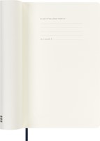 Agenda 2025/2026 Moleskine 18M Planner Weekly 7dagen/1pagina large sc sapphire blue-2