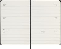 Agenda 2026 Moleskine 12M Planner Weekly 7dagen/2pagina's pocket hc black-3