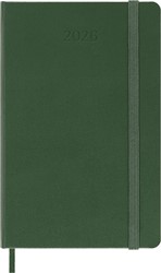 Agenda 2026 Moleskine 12M Planner Weekly 7dagen/1pagina pocket hc myrtle green