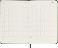 Agenda 2026 Moleskine 12M Planner Weekly 7dagen/1pagina pocket hc myrtle green-1
