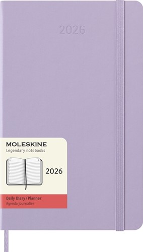 Agenda 2026 Moleskine 12M Planner Daily 1dag/1pagina large hc pastel lilac-4