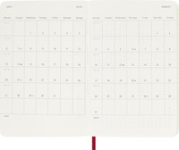 Agenda 2026 Moleskine 12M Planner Weekly 7dagen/1pagina pocket sc scarlet red-1