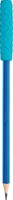 Grafietpotlood Maped Kidy Learn met kauwtopper set à 2 stuks blauw-2
