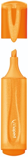 Markeerstift Maped Glitter set à 4 fluoriserende kleuren-3