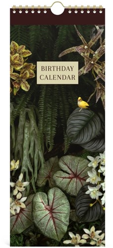 Verjaardagskalender Lannoo 130x325 Botanic