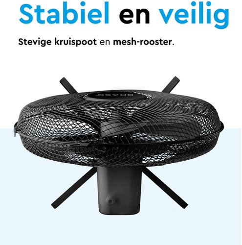 Statiefventilator BRASQ F300 Ø 40cm zwart-1