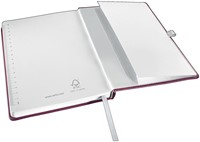 Notitieboek Leitz Style A5 lijn 160 pagina's 100gr rood-1