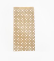Cadeauzak Clairfontaine 16x30x5cm kraft sterren 50 stuks