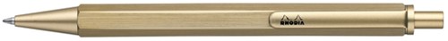 Balpen Rhodia scRipt medium goud