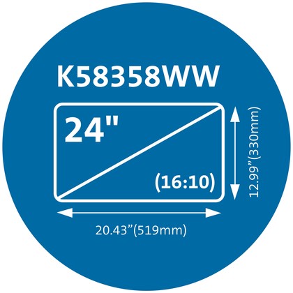 Privacyfilter Kensington MagPro 24 inch 16:10-2