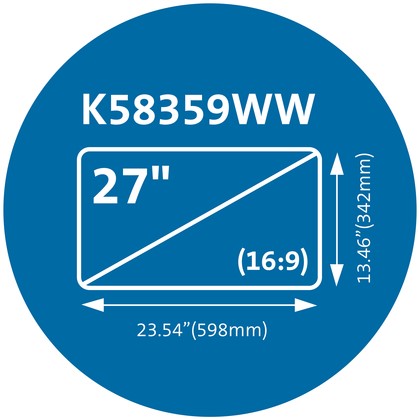 Privacyfilter Kensington MagPro 27 inch 16:9-2