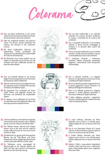 Kleurboek Clairfontaine Odelia A4 Vrouwen-5