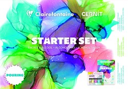 Alcoholinkt Clairfontaine & Cernit starterset 8-delig