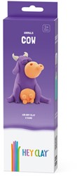 Klei Hey Clay koe set à 3 delen