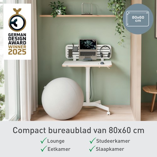 Ergo Mobiele thuiswerkplek set Leitz pakket 1-5