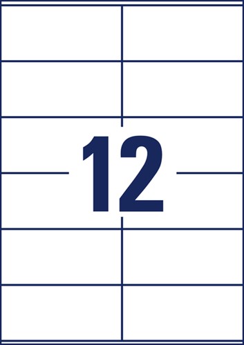 Etiket Avery Zweckform L7875-20 105x48mm 240 etiketten-3