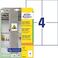 Etiket Avery Zweckform L7876-20 105x148mm 80 etiketten-2