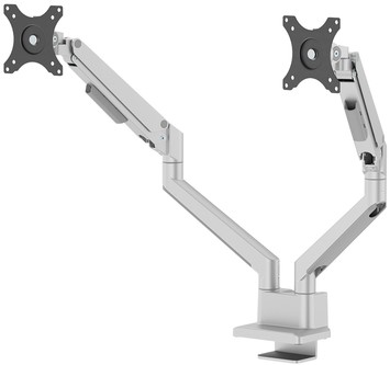 Monitorarm Neomounts NEXT Slim 2 schermen 32 inch zilver-2