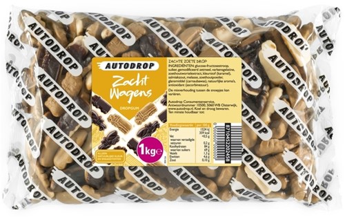 Autodrop zacht wagens zak 1 kilogram