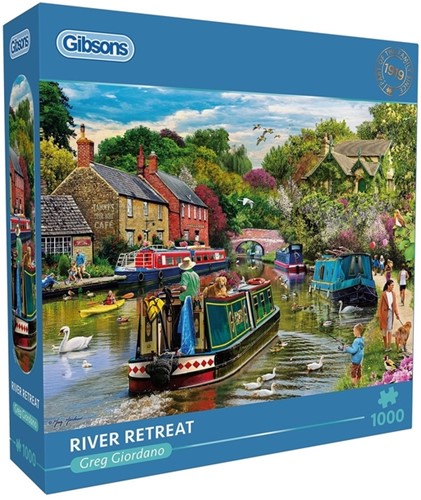 Puzzel Gibsons River Retreat 1000 stukjes