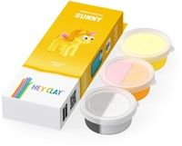 Klei Hey Clay Sunny 3 potjes-2