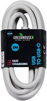Kabel Green Mouse USB-A to USB-C data Woven - 2m-2