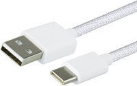 Kabel Green Mouse USB-A to USB-C data Woven - 2m