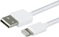 Kabel Green Mouse USB-A to Lightning data Woven 2m