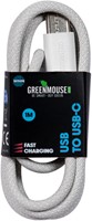 Kabel Green Mouse USB-A to USB-C data Woven 1m-2
