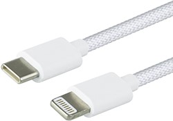 Kabel Green Mouse USB-C to Lightning data Woven - 2m